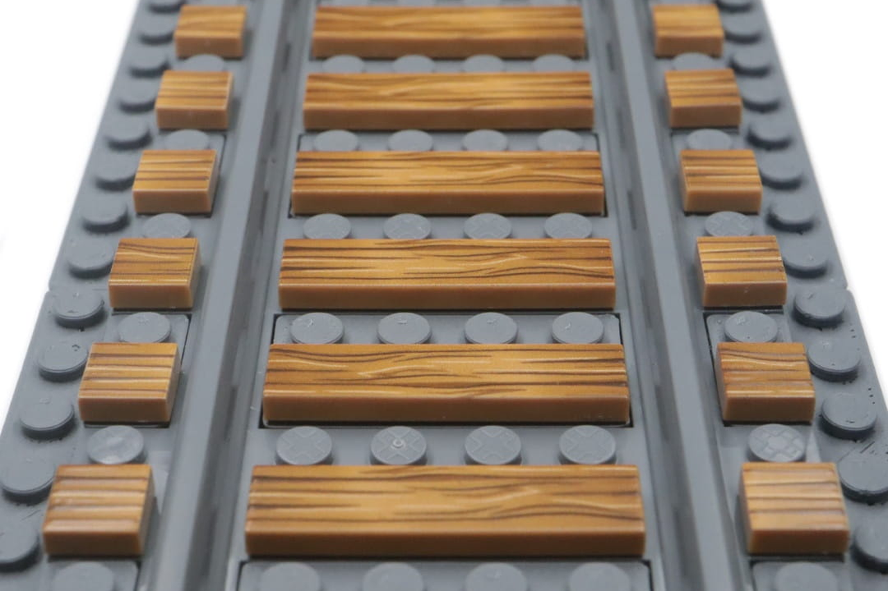 UV printed tiles - signs, markings and station details